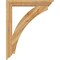 Ekena Millwork Thorton Traditional Rough Sawn Bracket, Western Red Cedar, 4"W x 32"D x 40"H BKT04X32X40THR01RWR - alternate 2